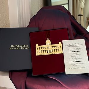 Hawaiian 1997 IOLANI PALACE Exclusive Design for The Palace Shop